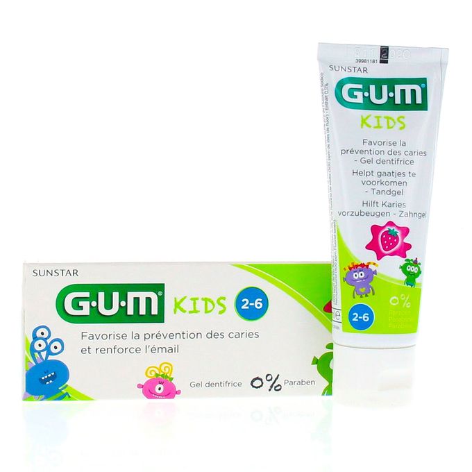 GUM Dentifrice Kids 3+ ans 50ml