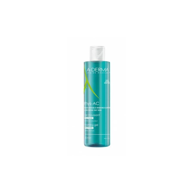 A-Derma Phys-AC Gel Moussant 200ml