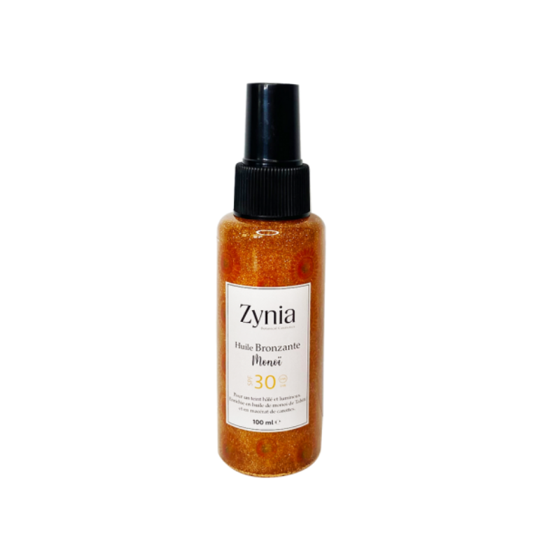ZYNIA HUILE BRONZANTE MONOI SPF30