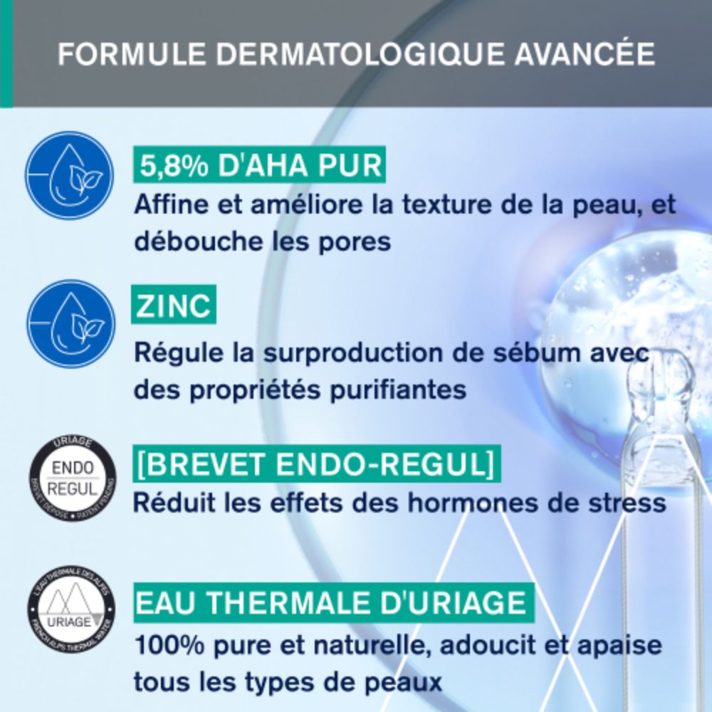 Uriage Hyseac Sérum Peau Neuve Booster Anti-Imperfections HYSEAC – 30 ml – Image 6