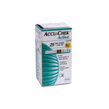ACCU-CHEK Active BANDELETTES 25 bandelettes