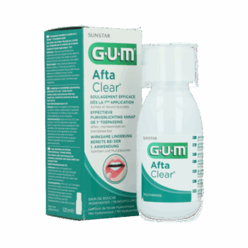 GUM Aftaclear Bain de Bouche 120 ml