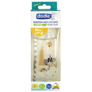DODIE BIBERON VERRE ANTI COLIQUE MODELE NEW YORK 270 ML