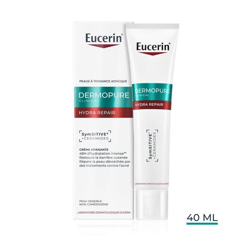 EUCERIN DERMOPURE HYDRA CREME COMPENSATRICE APAISANTE 50ML
