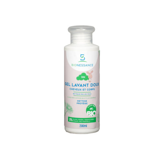 BIONESSANCE GEL LAVANT DOUX CHEVEUX ET CORPS 200ML