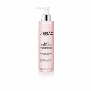 LIERAC LAIT MICELLAIRE DOUBLE NETTOYANT VISAGE ET YEUX – 200ml