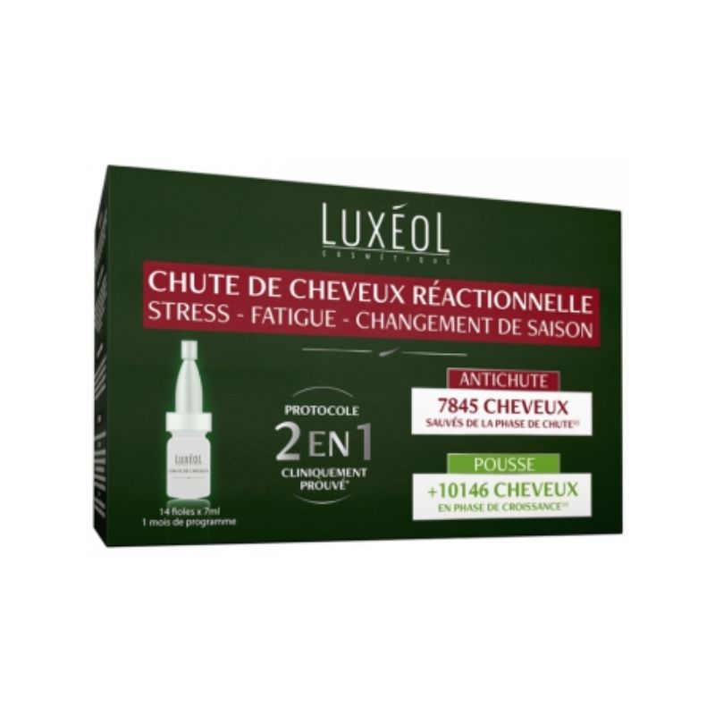 LUXEOL CHUTE DE CHEVEUX REACTIONNELLE 2EN 1