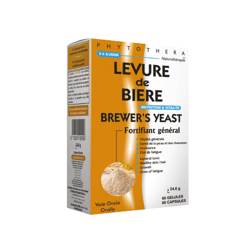 PHYTOTHERA LEVURE DE BIERE 60 gélules