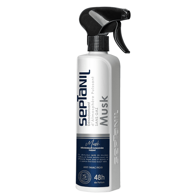 SEPTANIL DESODORISANT D’ATMOSPHERE PUISSANT MUSK 500ML