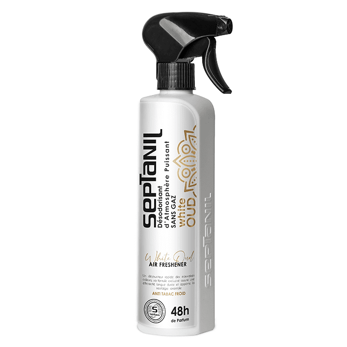 SEPTANIL DESODORISANT D’ATMOSPHERE PUISSANT OUD WHITE 500ML