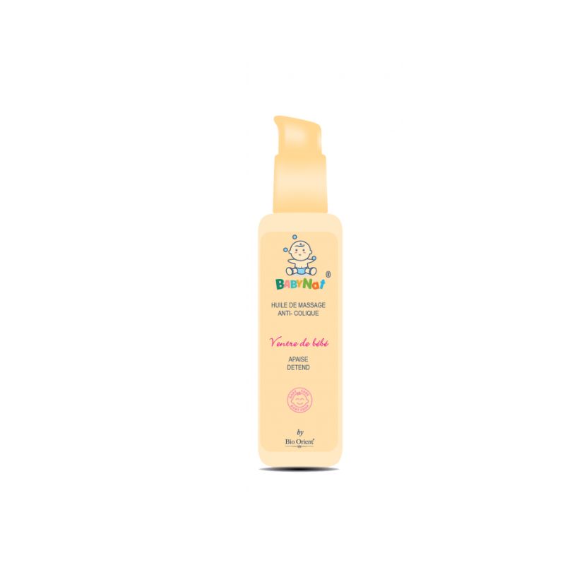 BIO ORIENT BABYNAT HUILE DE MASSAGE ANTI-COLIQUE 50ML