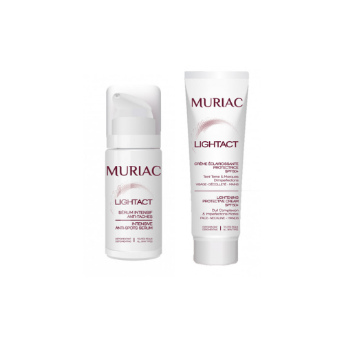 PACK MURIAC LIGHTACT CREME Éclaircissant SPF 50+MURIAC Sérum intensif anti-taches 30ml