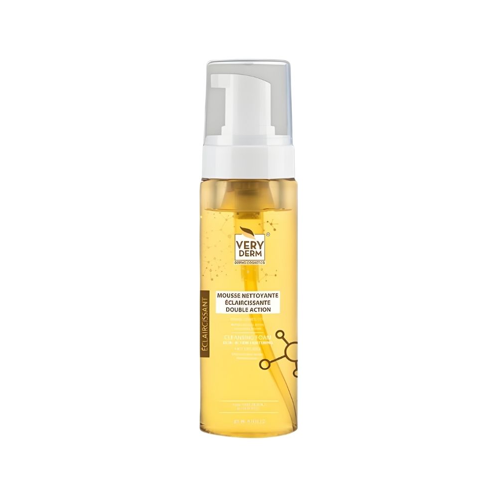 VERYDERM MOUSSE NETTOYANTE ECLAIRCISSANTE 200ML