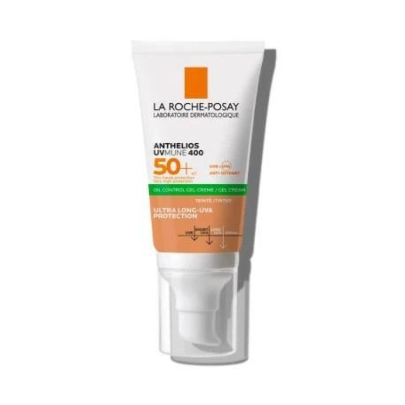 La Roche Posay Anthelios Gel Creme Toucher Sec Anti Brillance Teinté Spf50+ 50ml