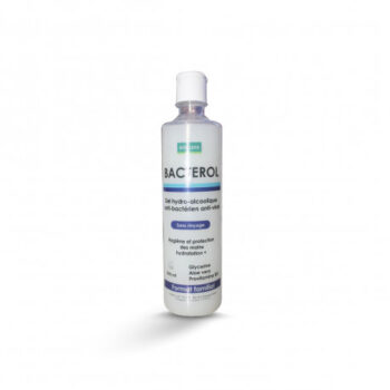 BACTEROL GEL HYDROALCOOLIQUE DESINFECTANT SANS RINCAGE 500 ML