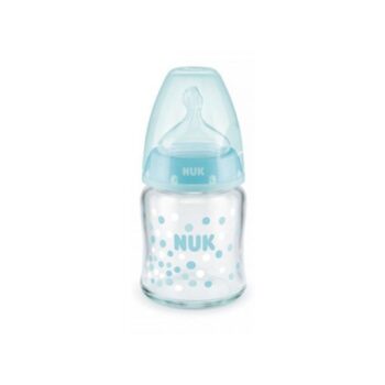 NUK BIBERON FIRST CHOICE BLEU+ 0-6M 120 ML