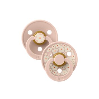 BIBS SUCETTE STUDIO COLLE JASMINE BLUSH MIX 6-18M LOT DE 2