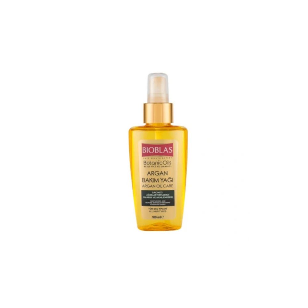 BIOBLAS BOTANIC OILS HUILE DE SOIN CAPILLAIRE ARGAN 100ML