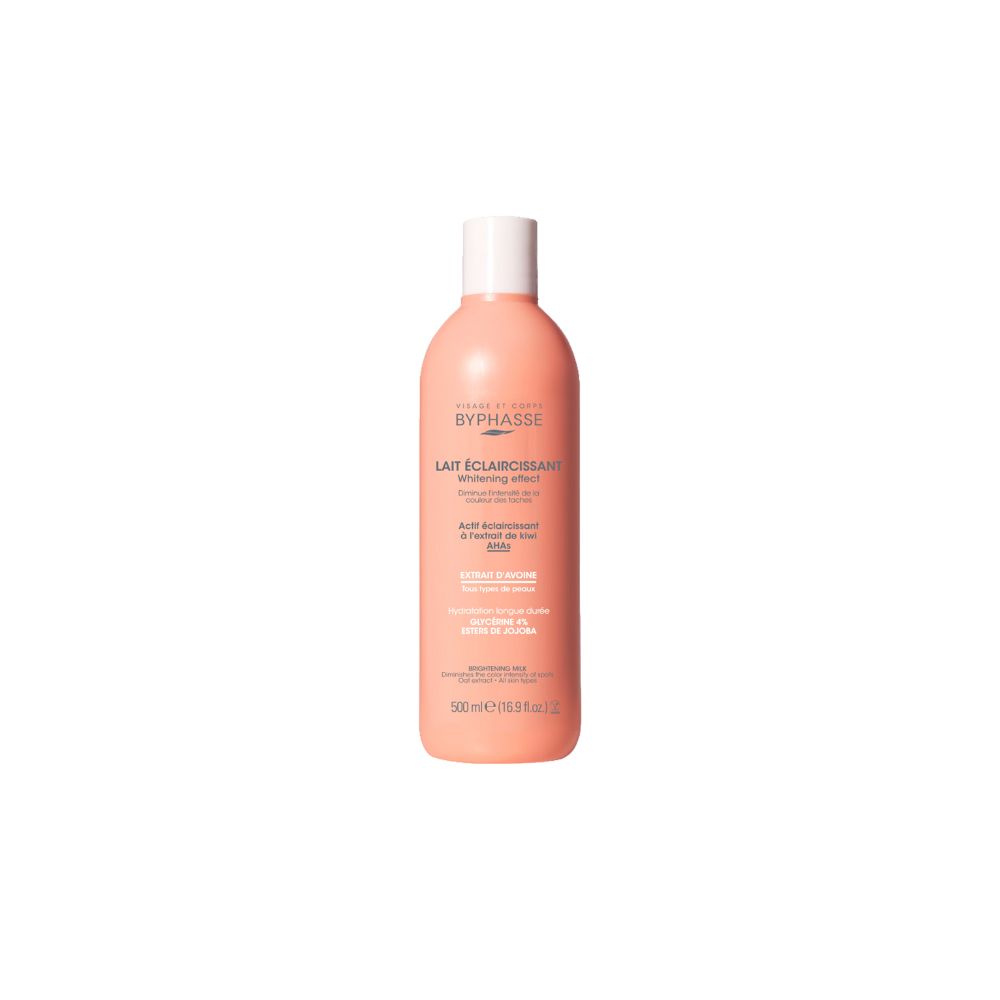 BYPHASSE LAIT ECLAIRCISSANT WHITENING EFFECT EXTRAIT D’AVOINE 500ML