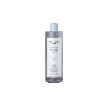 BYPHASSE SOLUTION MICELLAIRE DEMAQUILLANTE 4 EN 1 AU CHARBON ACTIF 500ML