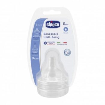 CHICCO TETINE SILICONE 2M+ 2 PCS