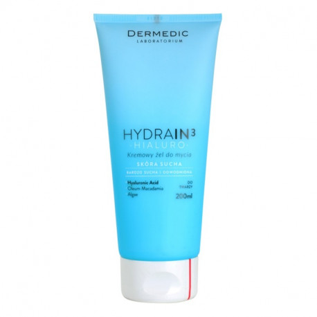 DERMEDIC Hydrain 3 HIALURO – Gel Nettoyant 200ml