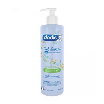 DODIE Gel Lavant 3en1 Visage, Corps et Cheveux 500ML