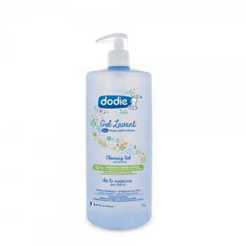 DODIE Gel Lavant 3 en 1 Visage, Corps et Cheveux 1L