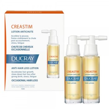 Ducray CREASTIM LOTION ANTICHUTE – 2 FLACONS SPRAY 30ml