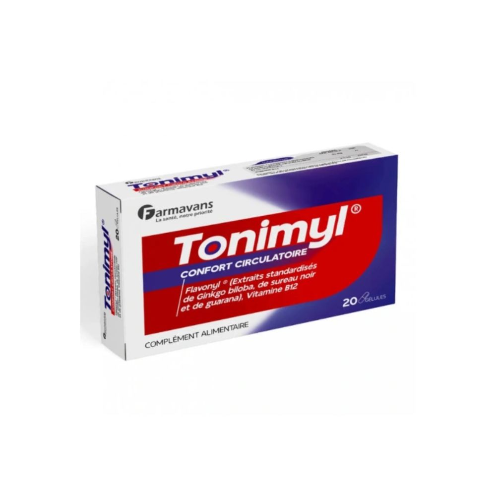FARMAVANS TONIMYL 20 GELULES