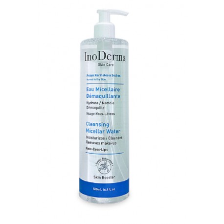 INODERMA EAU MICELLAIRE DEMAQUILLANTE SKIN BOOSTER 500 ML