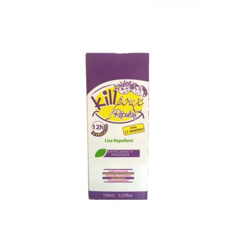 KILLPOUX Spray Répulsif Anti-Poux 100ml