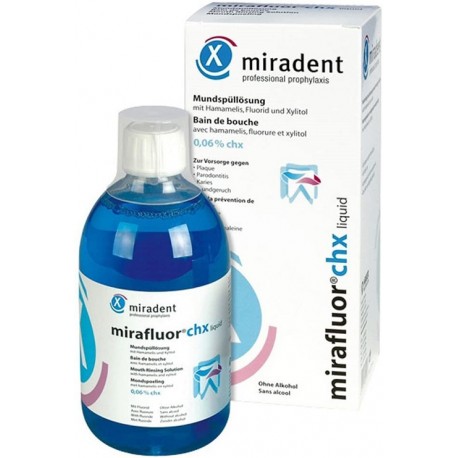 MIRADENT Bain de Bouche Mirafluor 500ml