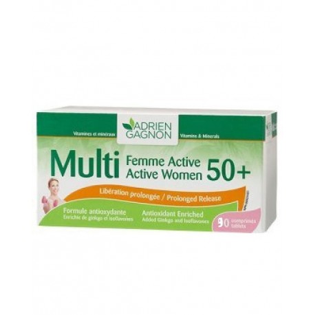 MULTI FEMME ACTIVE 50+ 30 comprimés
