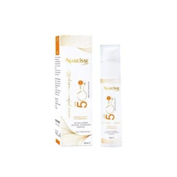 Narcisse Gold Ecran Solaire invisible antitache eclairsissant SPF 50+ Tous Type de Peau