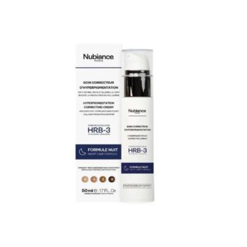 NUBIANCE CREME SOIN CORRECTEUR D’HYPERPIGMENTATION HRB-3 FORMULE NUIT 50ML