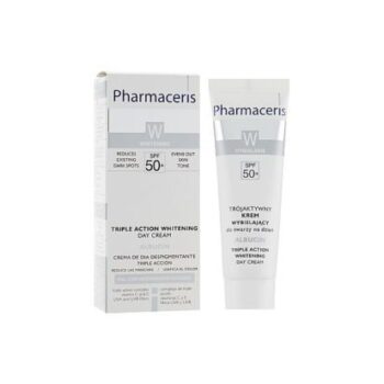 PHARMACERIS W Triple Action Crème de jour éclaircissante SPF50+ 30 ml