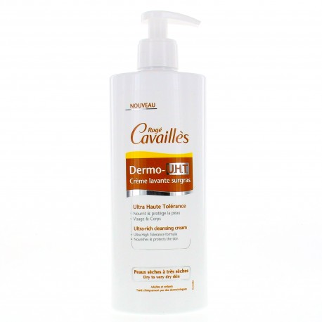 ROGE CAVAILLES Dermo-UHT Crème lavante surgras 500 ml
