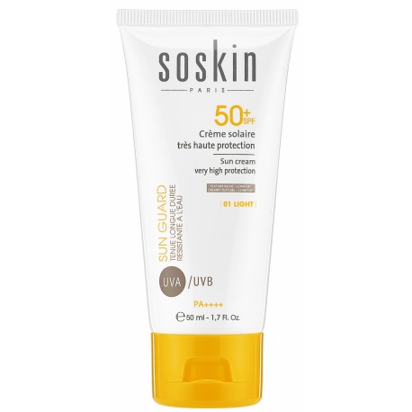 SOSKIN 03 CREME SOLAIRE TEINTEE MEDIUM DEEP SPF50+ 50 ml