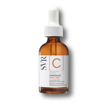 SVR AMPOULE ANTI OX VTAMINE C 20% 30ML TOUS TYPES DE PEAUX