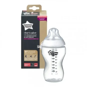 TOMMEE TIPPEE CLOSER TO NATURE BIBERON BLANC 3M+ 340ML