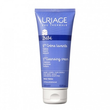 URIAGE bebe 1ere crème lavante visage corps et cuir chevelu 200ML