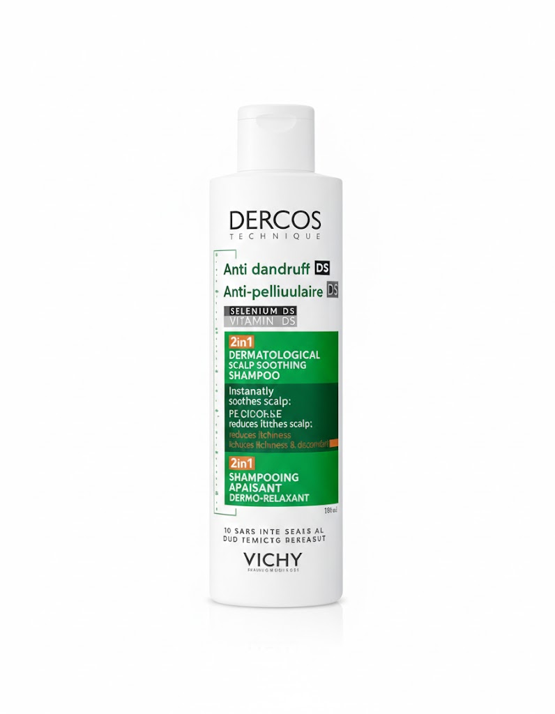 Vichy Dercos Anti-Pelliculaire DS – Shampooing Traitant 2-en-1