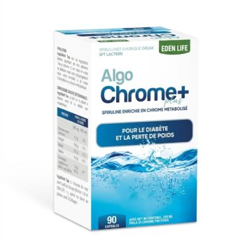 EDENLIFE Algo Chrome+ – Boîte de 90 Gélules