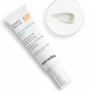 Sensilis Photocorrection D-A 50+ – Fluide Solaire Anti-Âge Haute Protection