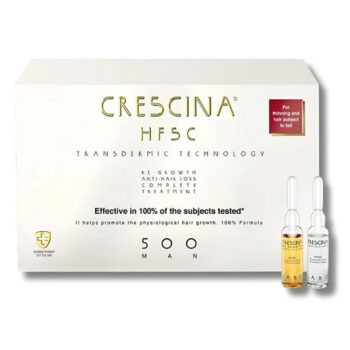 CRESCINA TRANSDERMIC ANTI-CHUTE+REPOUSSE 500 HOMME 0684H