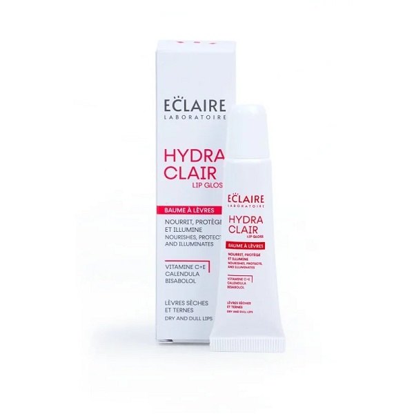 ECLAIRE HYDRA CLAIR Lip Gloss Vitamine C + E – 12 ml