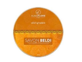 Almaflore savon beldi au miel 150gr - rituel hammam nourrissant