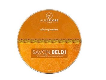 Almaflore savon beldi au miel 150gr - rituel hammam nourrissant