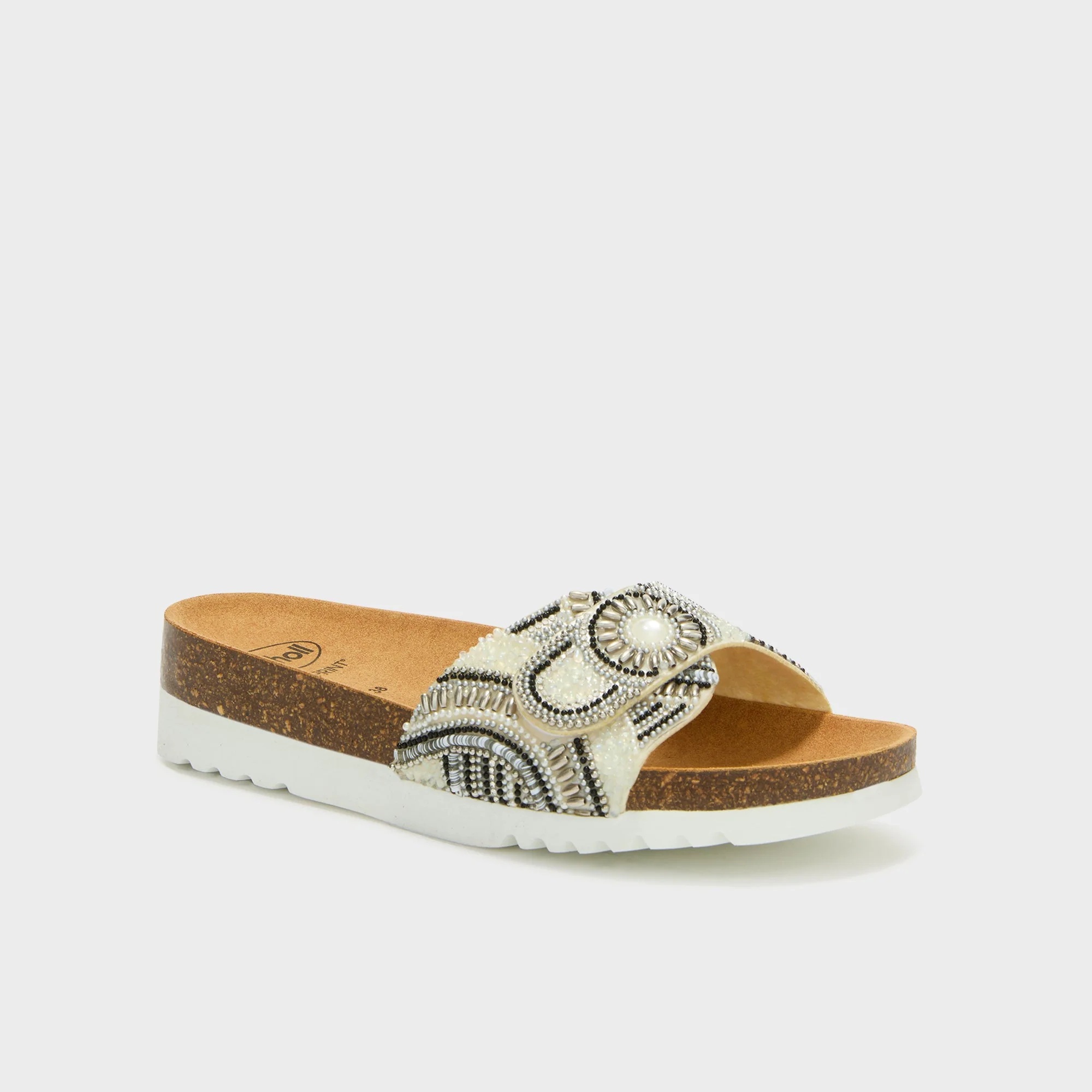 SCHOLL CADICE 1 STRAP BLANC